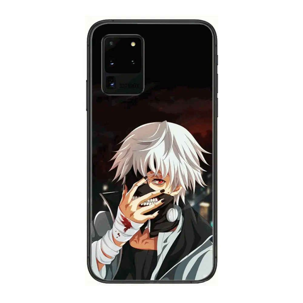

Tokyo Ghoul Trendy Anime Phone cover hull For SamSung Galaxy S 6 7 8 9 10 20 21 Plus Edge E note 5G Lite Ultra black soft bump