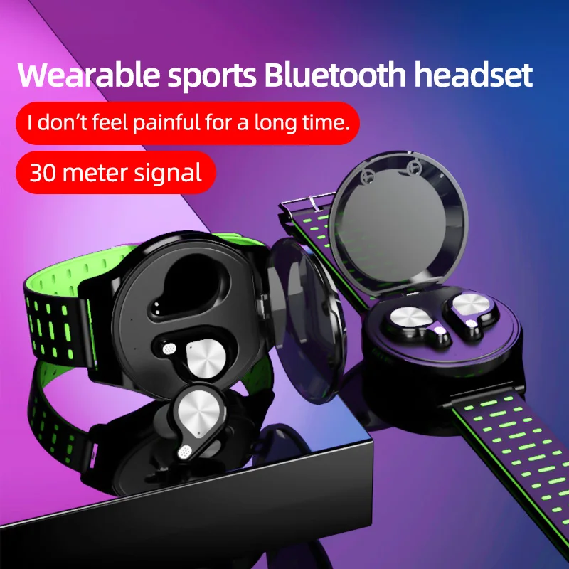 Беспроводные наушники TWS Bluetooth 5 0 спортивные наушники-вкладыши С Подавлением Шума