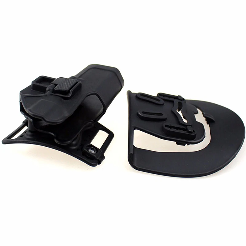 Военная кобура Glock тактическая левая рука ремень пистолет для 17 19 22 23 31 32 черный