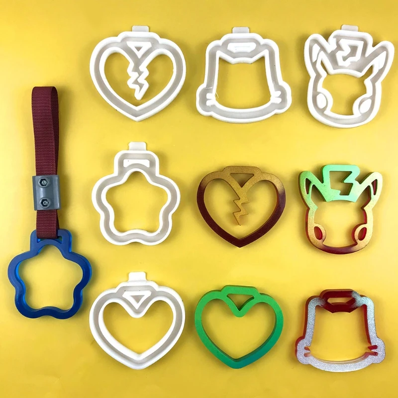 

Pull Handle Epoxy Resin Mold Handmade Car Hanging Pendants Decorations Silicone Mould DIY Crafts Jewelry Casting Tool