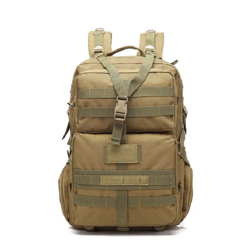 55L Outdoor Camouflage Backpack 45L Super Capacity Camping Multi-function Tactical Backpack