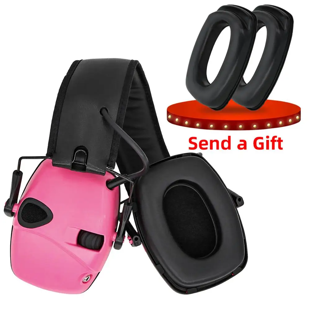 Электронные Наушники для стрельбы уличные спортивные наушники с усилением шума