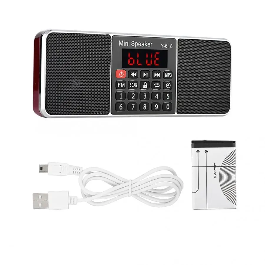 Автомобильный цифровой FM радиоприемник стерео динамик Mp3 музыкальный плеер