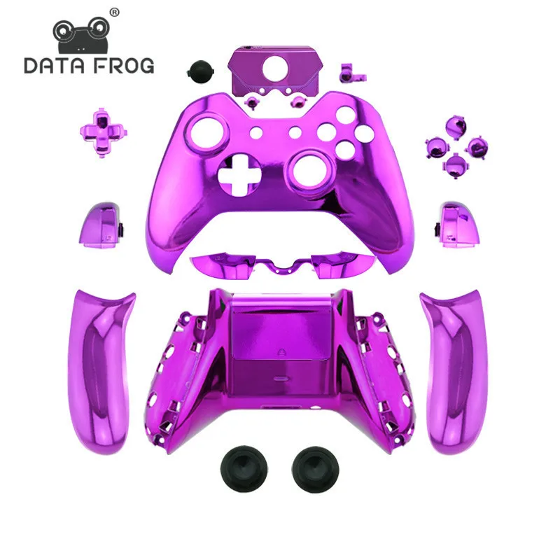 

Chrome Replacement Full Shell And Buttons Mod Kit for Xbox 1 with 3.5mm jack Controller Custom Cover Housing For Xbox 1
