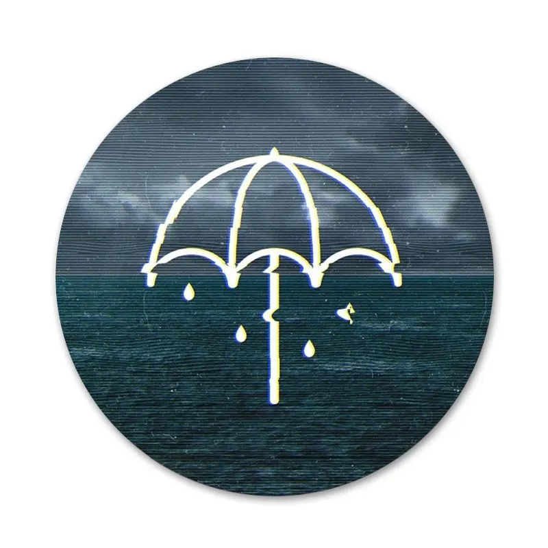 

New Arrival Oliver Sykes Bring Me the Horizon Icons Pins Badge Decoration Brooches Metal Badges For Clothes Backpack Decoration
