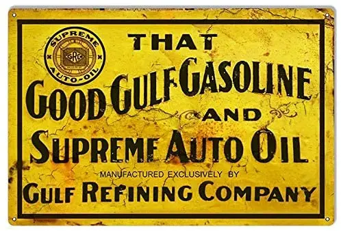 

Good Gulf Motor Oil Reproduction Garage Art Metal Sign, Metal Sign, Public Sign, Decoration Sign, 10x14 Inch