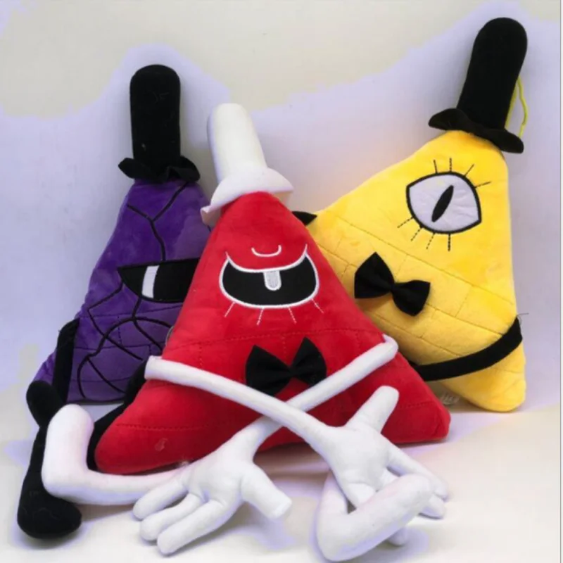 28CM Bill Cipher Plush Toy Stuffed Toys Kawaii A Birthday Present For Your Child Cute Dolls