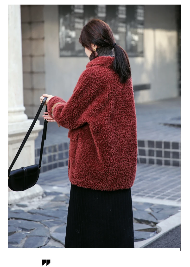 Зимнее женское пальто новинка 2019 модная теплая парка натуральный мех 100%