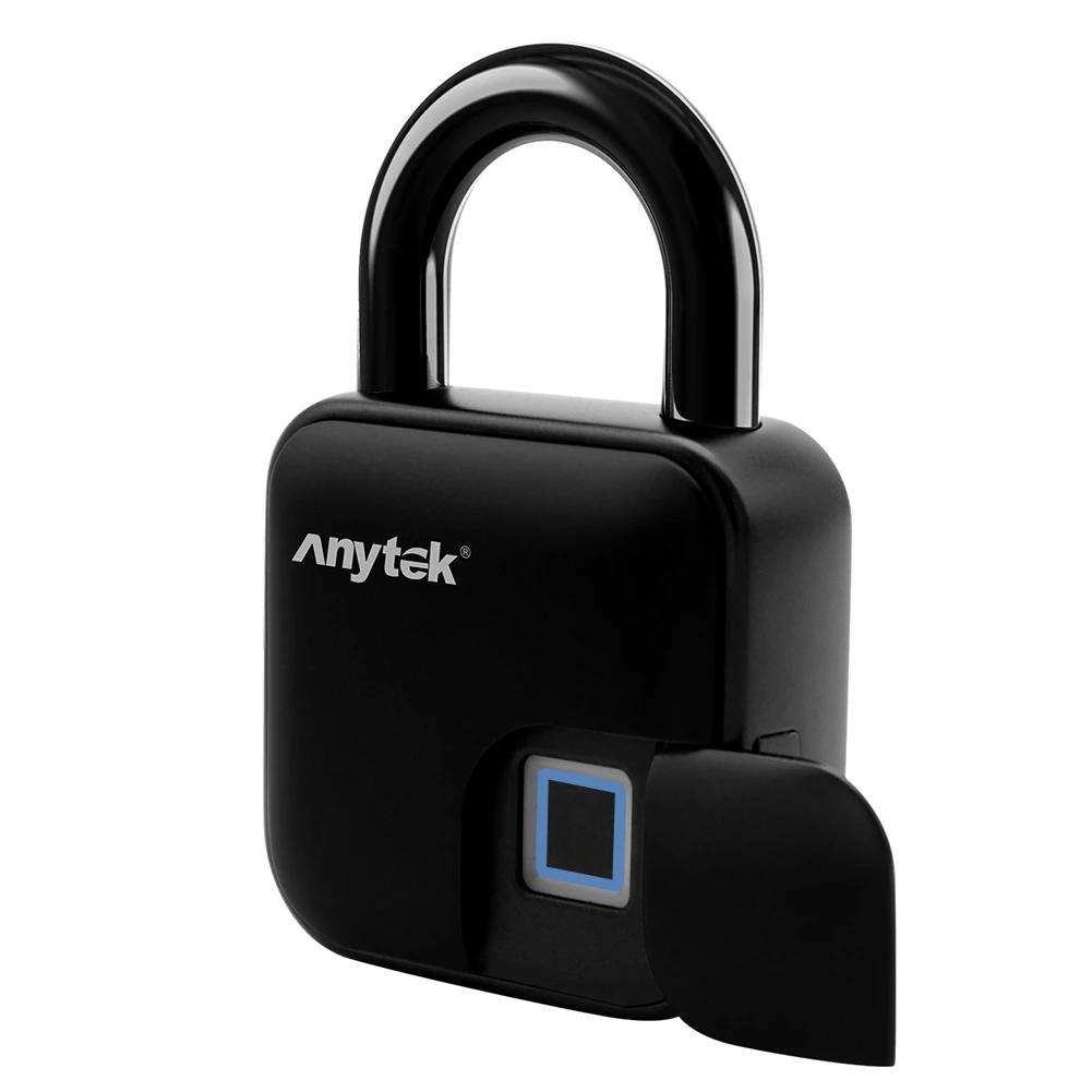 

New Smart Fingerprint Padlock Anti-Theft Waterproof Safety Dormitory Door Electronic Lock For Dormitory Door Gym