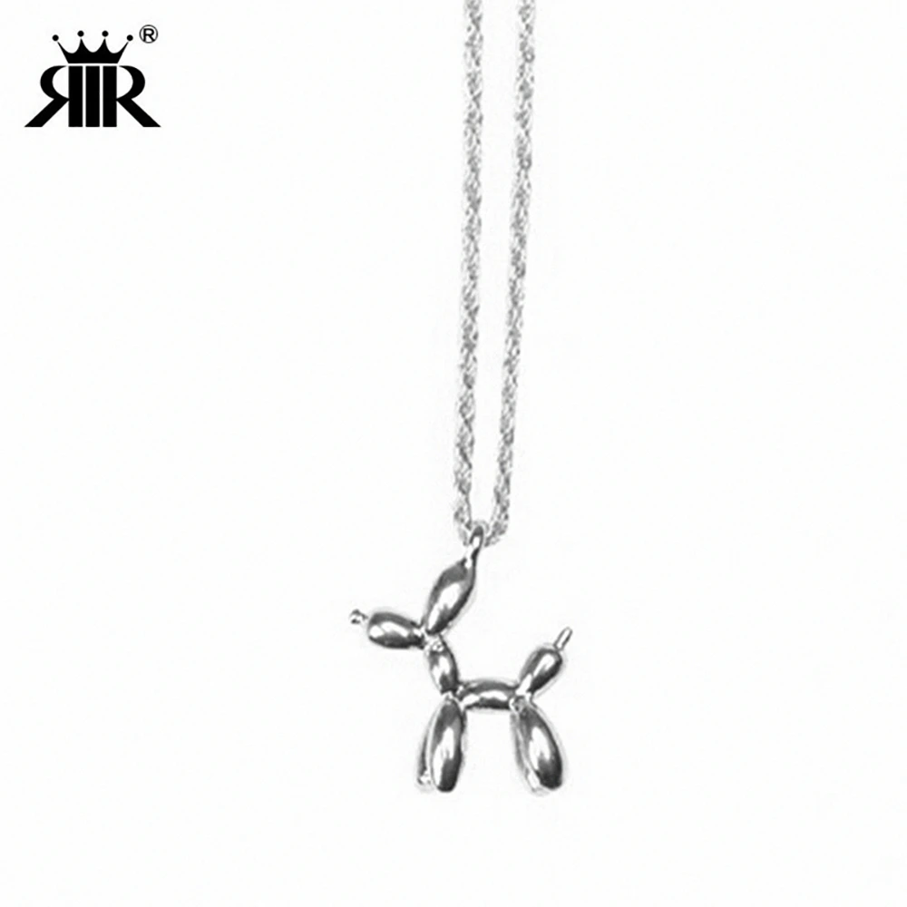 RIR милый золотой шар ожерелье для собаки необычный Китч пудель кулон в виде