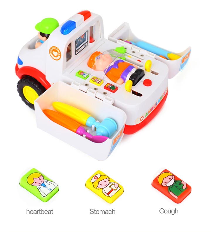 Комплект для скорой помощи 2 в 1 детские игрушки набор ролевых игр и медицинский