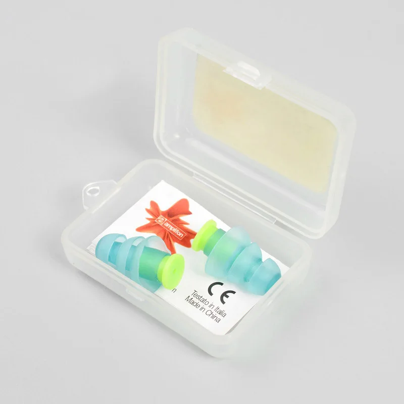 1 пара шумоподавления беруши силиконовые Защита наушников слуха для обучения сна