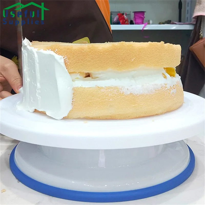 

Baking Tools Cake Decorating Table Lightweight and Stable Cake Turntable Diy Decorating Turntable Cake Mold Kitchen Gadgets