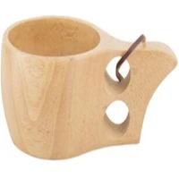 traditional handmade wooden kuksa finland cup creative wood cup glass factory price