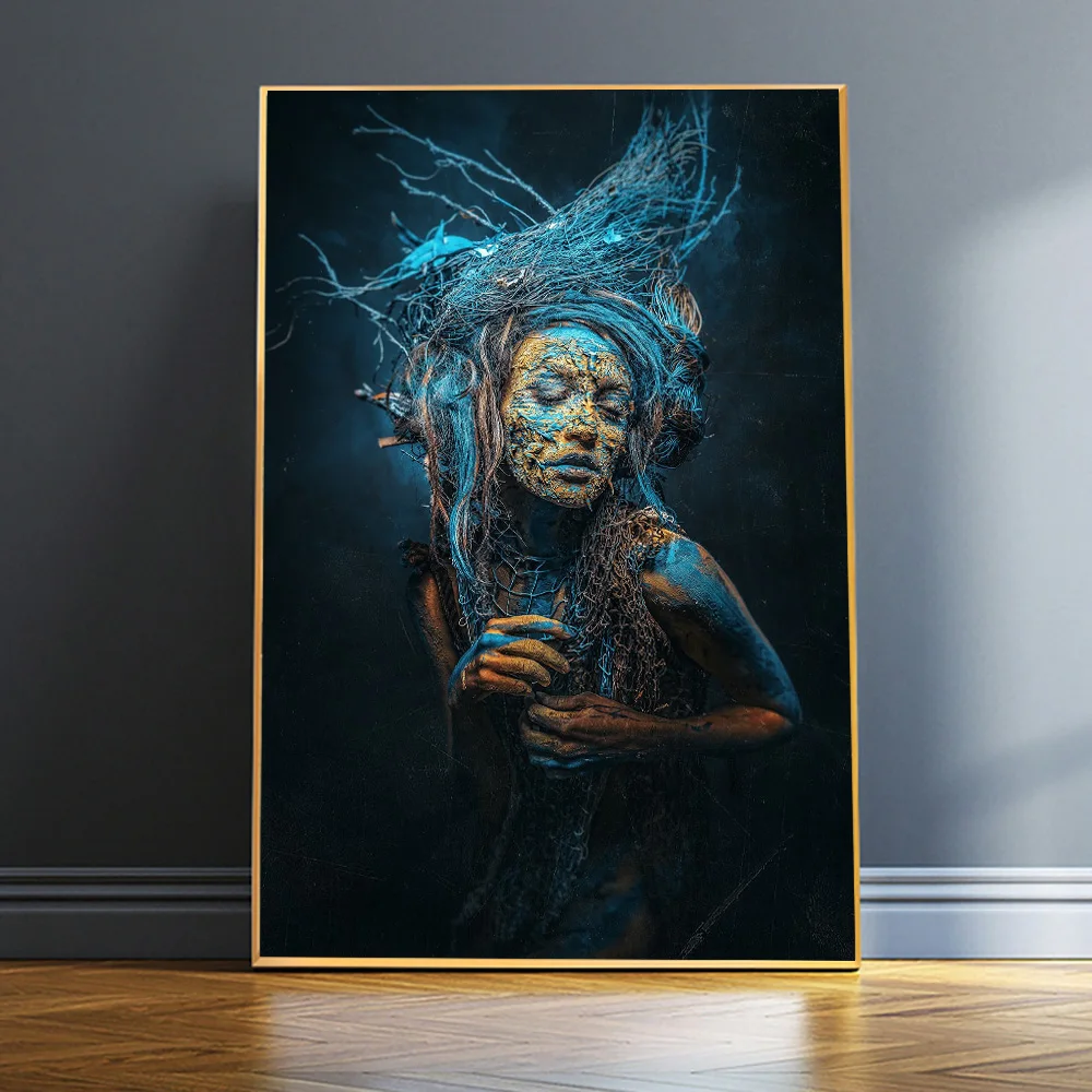 

Disturbing Nightmare Dryad Art Painting On Canvas Home Decor Portrait Posters And Prints Modern Wall Picture Cuadros For Room