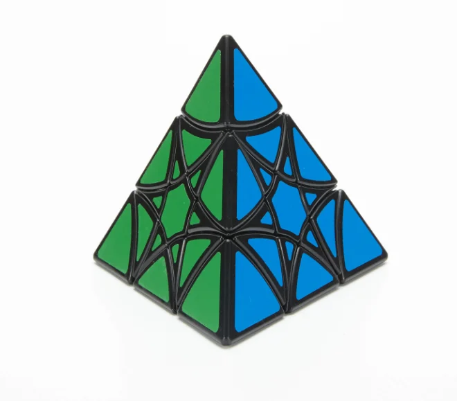 LanLan Curvy гексаграмма 3x3 Пирамида магический куб 3x3x3 cubo magico развивающие игрушки