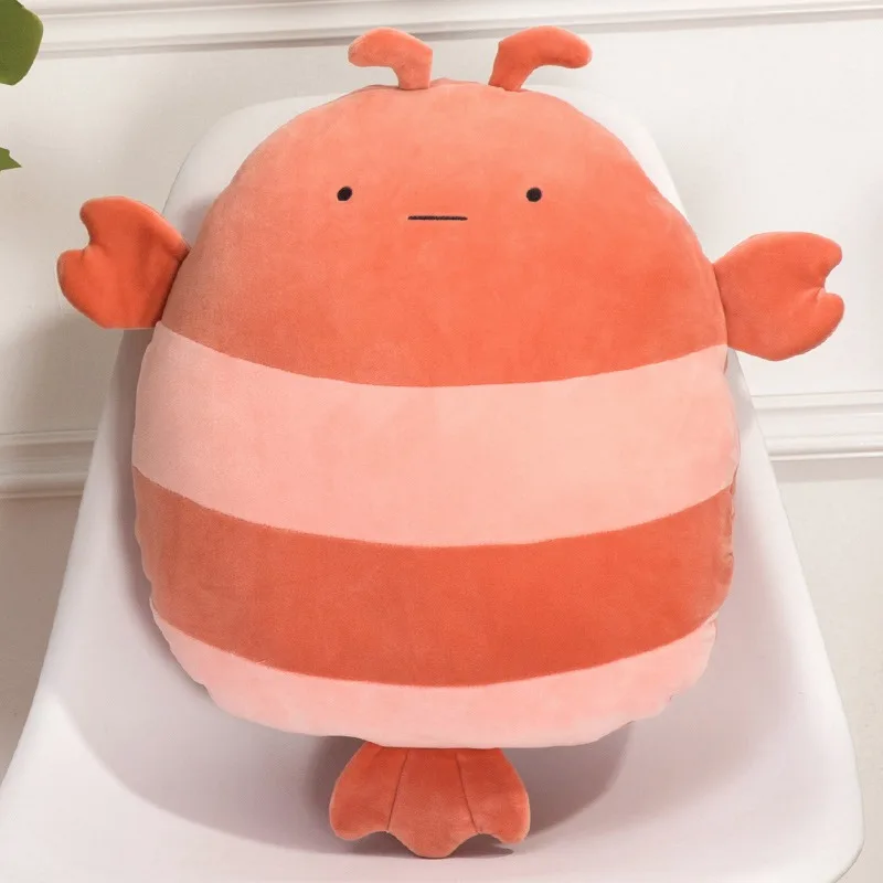 Lobster 40 см, новинка, супер мягкая плюшевая подушка Kawaii Panda& Penguin& Whale, мультяшное животное, Лев& Лобстер& динозавр, игрушка, кукла, подушка для кровати, подарок - Цвет: Lobster