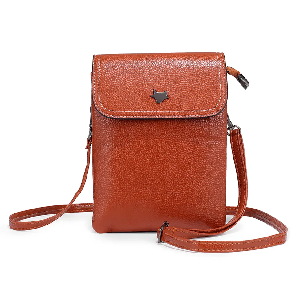 Женская сумка мессенджер из ПУ кожи с клапаном|Сумки ручками| |