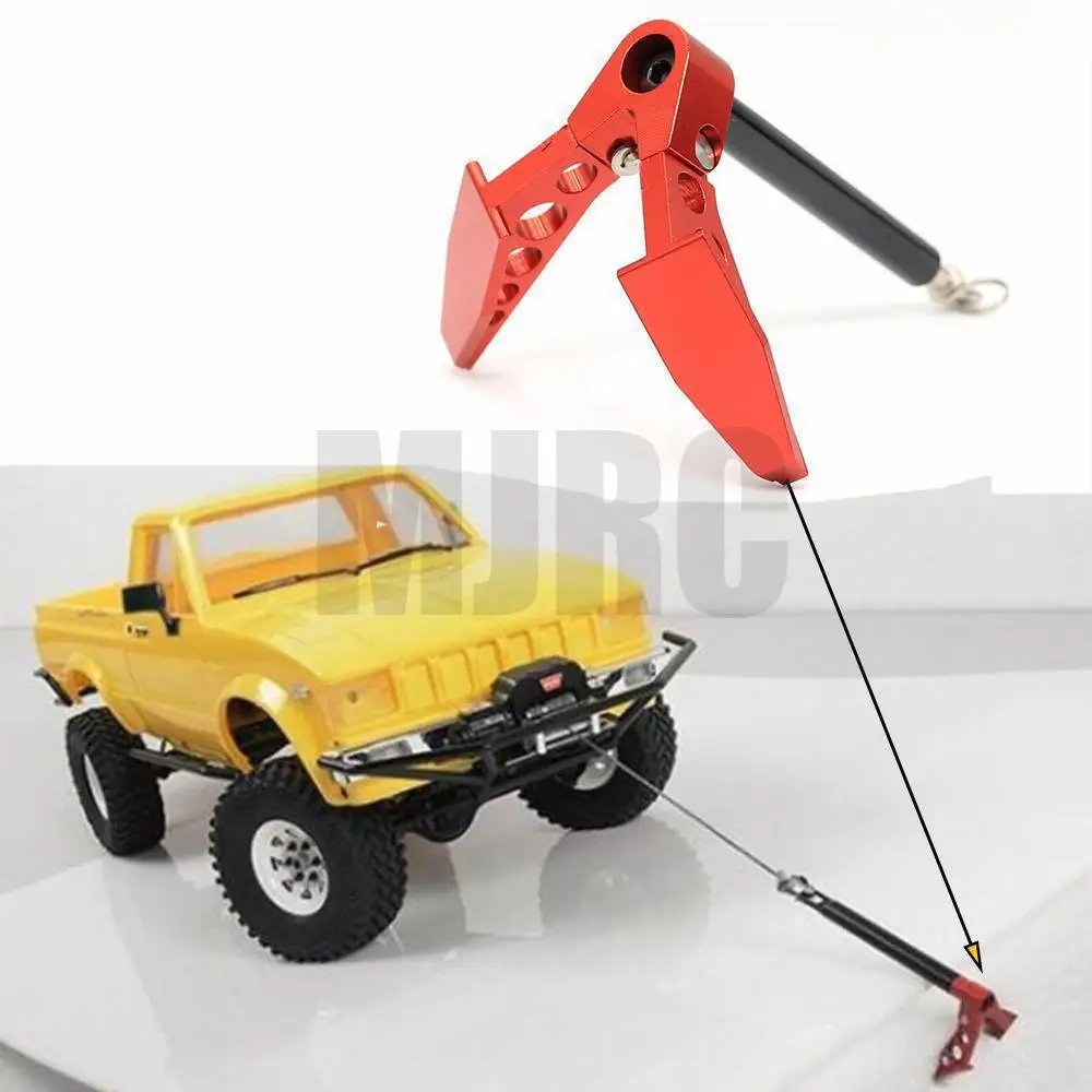 

Metal Trailer Anchor Rescue Hook Ground Anchor for 1/10 RC Tracked Vehicle Trax SCX10 90046 RC4WD D90 D110 VS4-10 TRX4 Axial