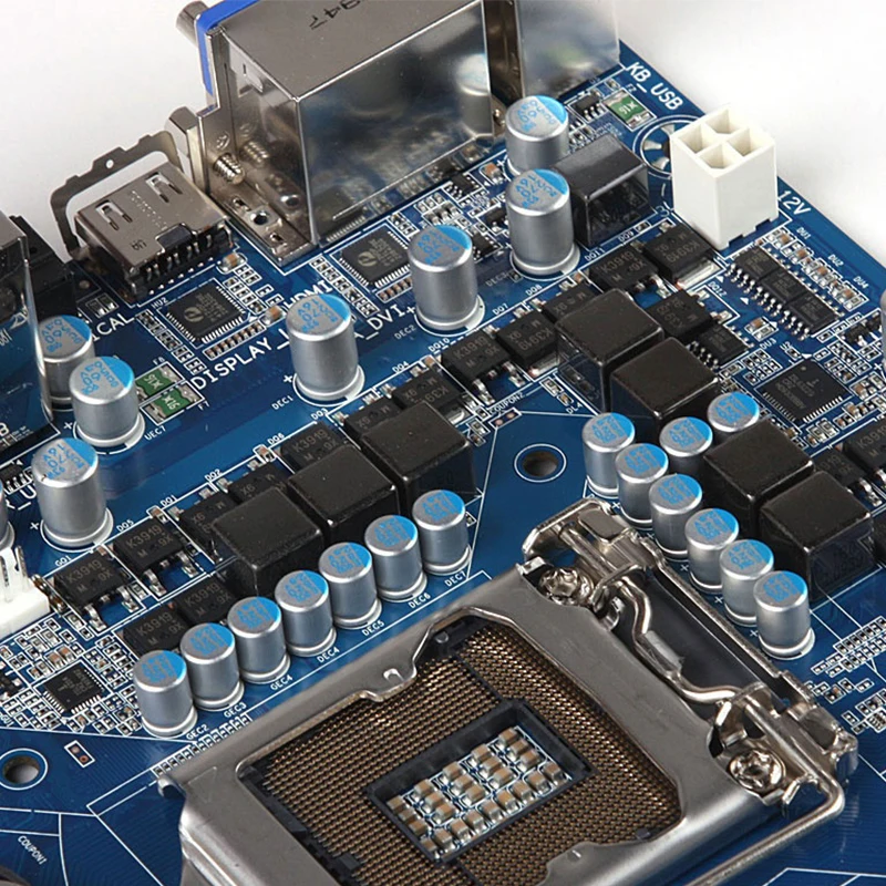 100% Gigabyte GA H55 UD3H материнская плата для Intel DDR3 SATA II 16B LGA1156 настольная системная может