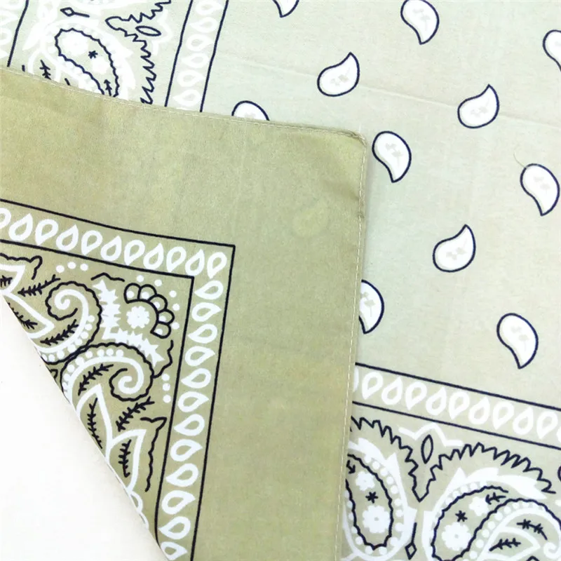 Женские льняные банданы модные аксессуары для волос квадратный шарф Женский