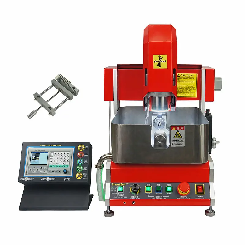 Фрезерный станок с ЧПУ для изготовления ювелирных изделий гравировальный 4 осями