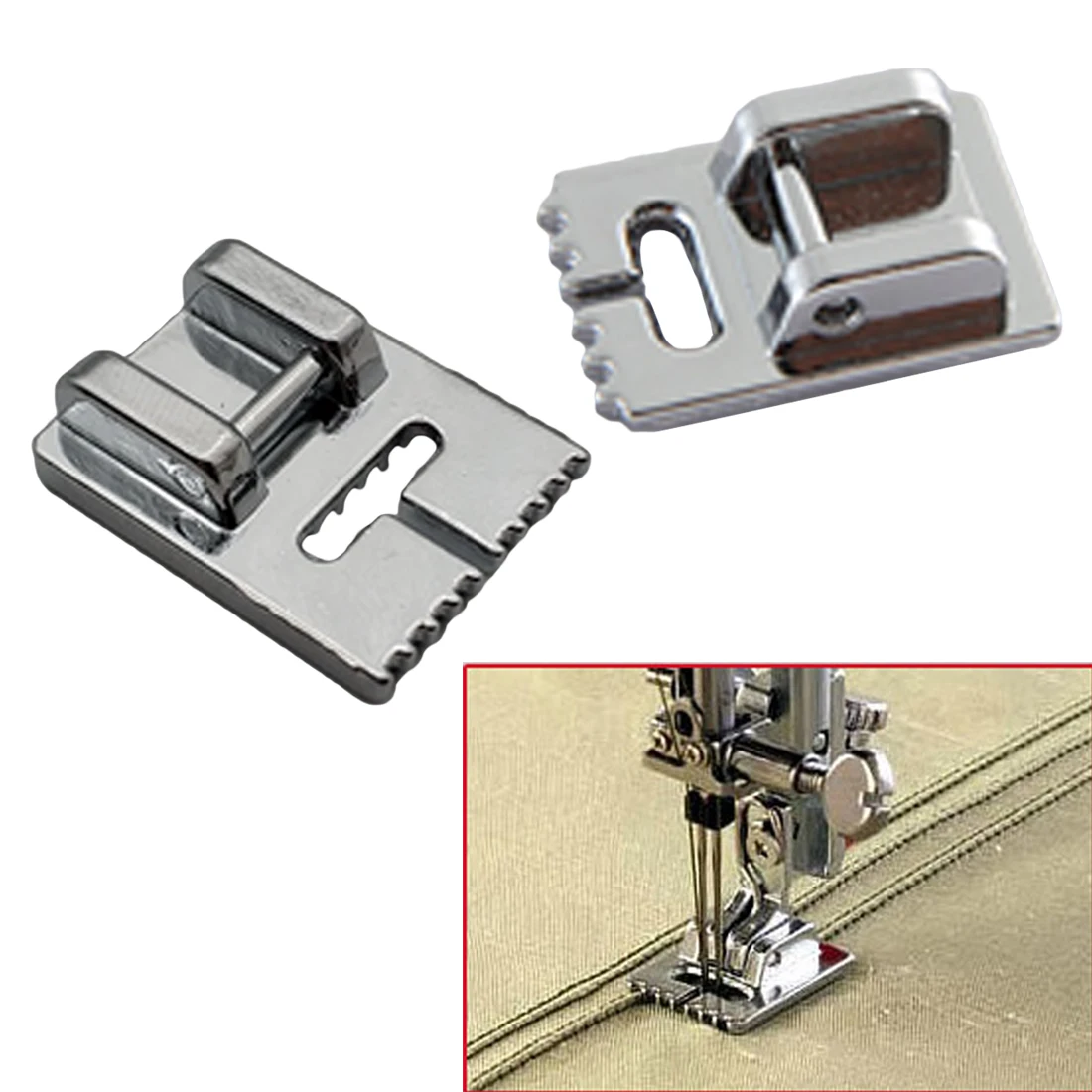 Household 5/7/9 Grooves Sewing Machine Foot Making Pleat Tank Presser Feet Accessories for Janome Singer | Дом и сад