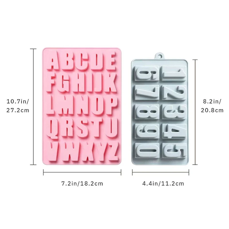 

Alphabet Epoxy Resin Mold English Letters Number Pendant Casting Silicone Mould DIY Crafts Jewelry Making Tools