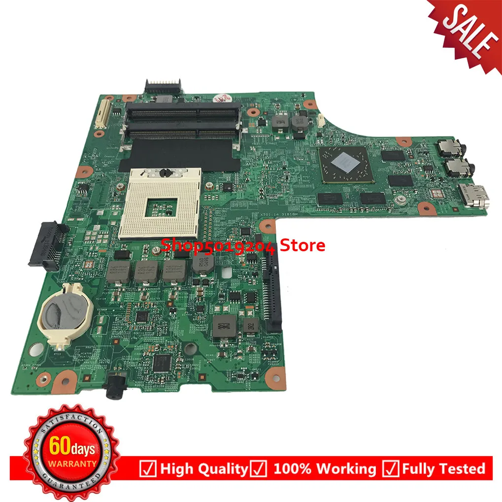 

For Dell Inspiron 15R N5010 Laptop Motherboard 48.4HH01.011 HM57 09909-1 554HH01091 Mainboard CN-0K2WFF K2WFF 0K2WFF