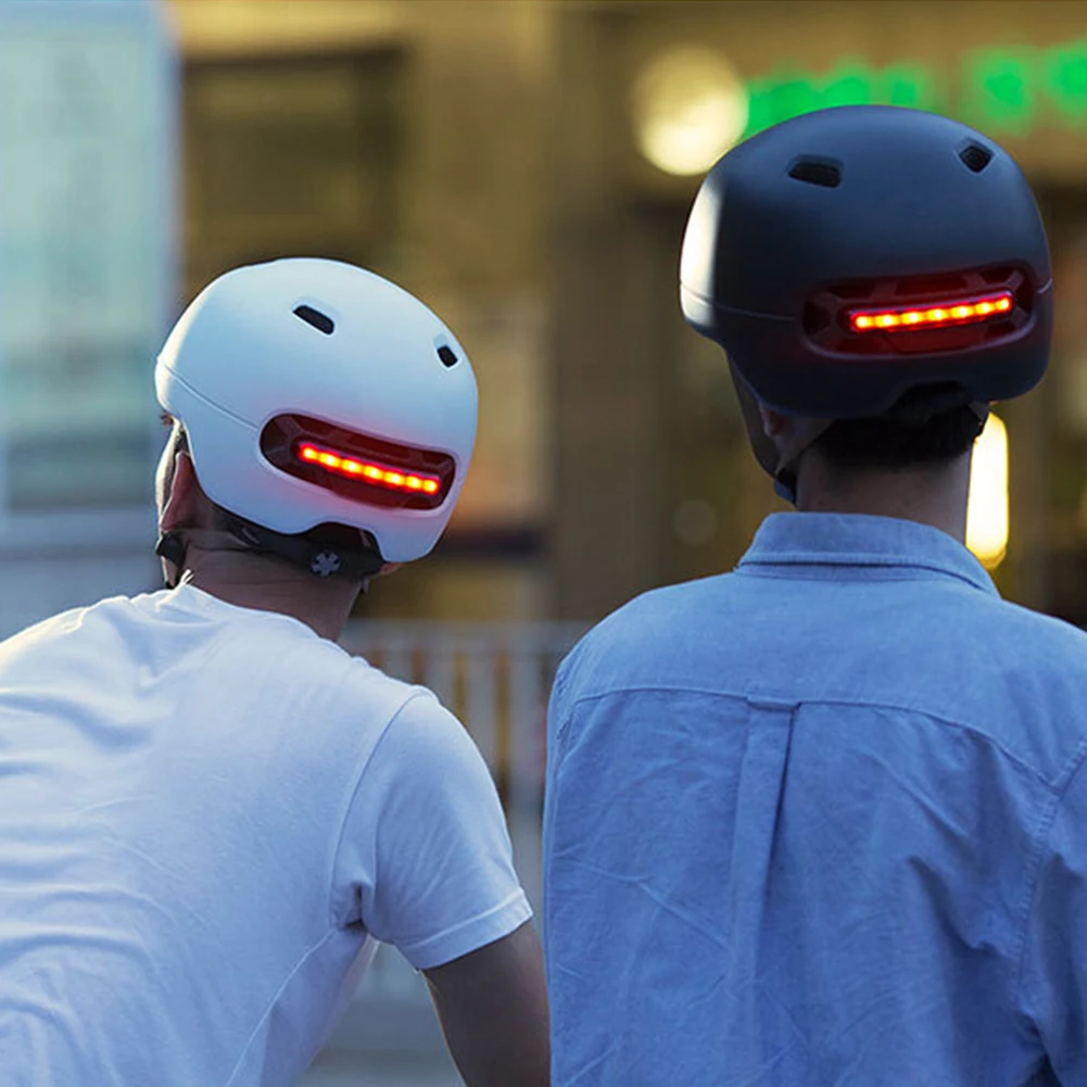 Водонепроницаемый шлем скутера с светодиодный Предупреждение светильник для