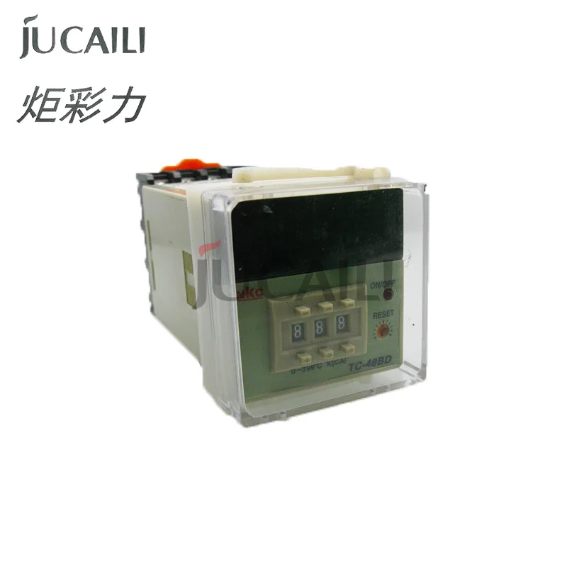 Jucaili good price printer 2/3 Button NKC Temperature Controller 250V 5A MAX Tc-48bd for large format Printer