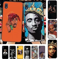 rapper 2pac singer tupac phone case for samsung a51 01 50 71 21s 70 31 40 30 10 20 s e 11 91 a7 a8 2018