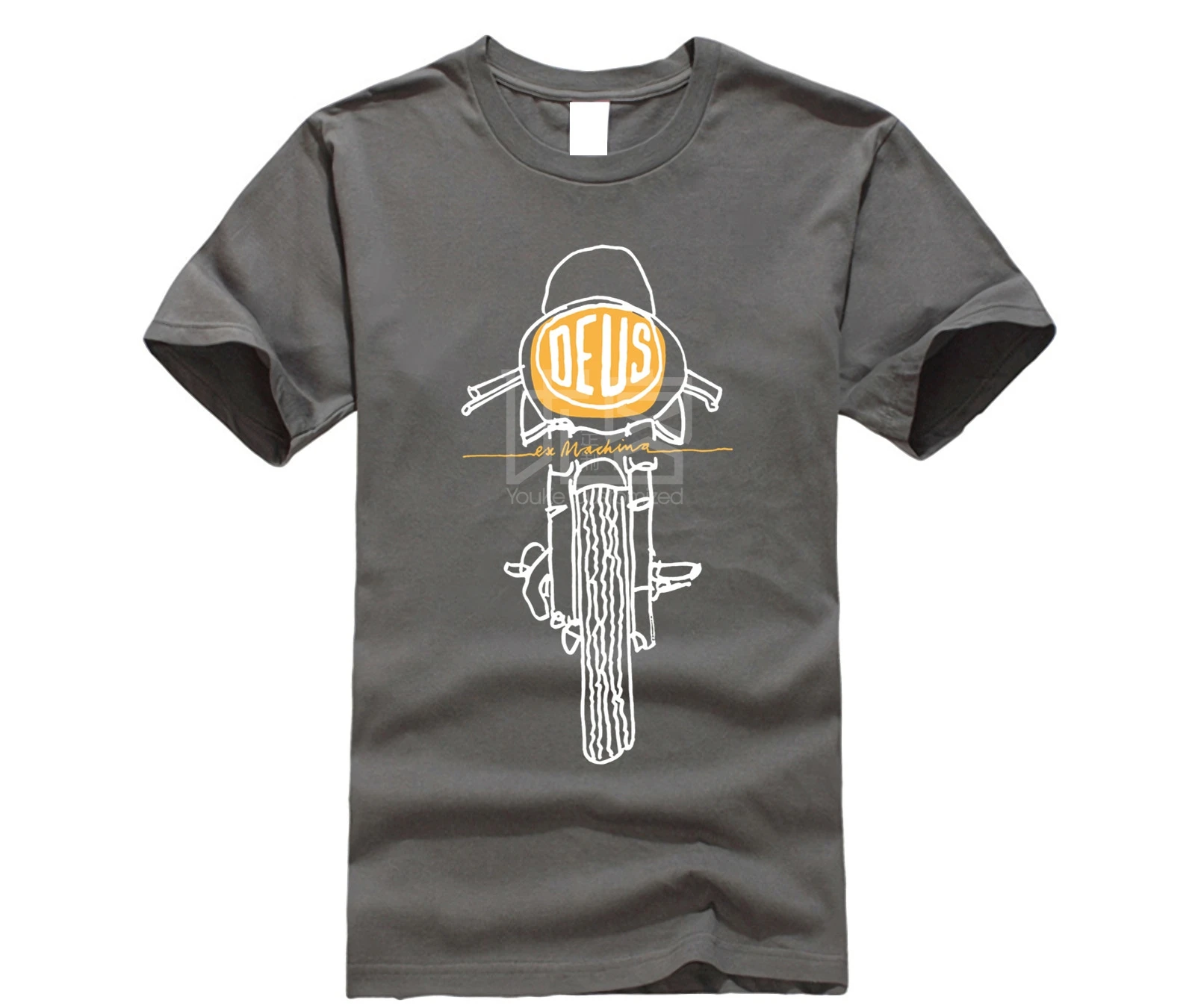 Черная Мужская футболка Deus Ex Machina Front Matchless все размеры | одежда
