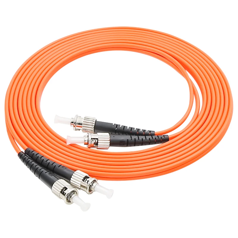 5 шт./лот ST/Φ/UPC оптоволоконный Соединительный шнур 1 м 2 3 дуплексный многорежимный