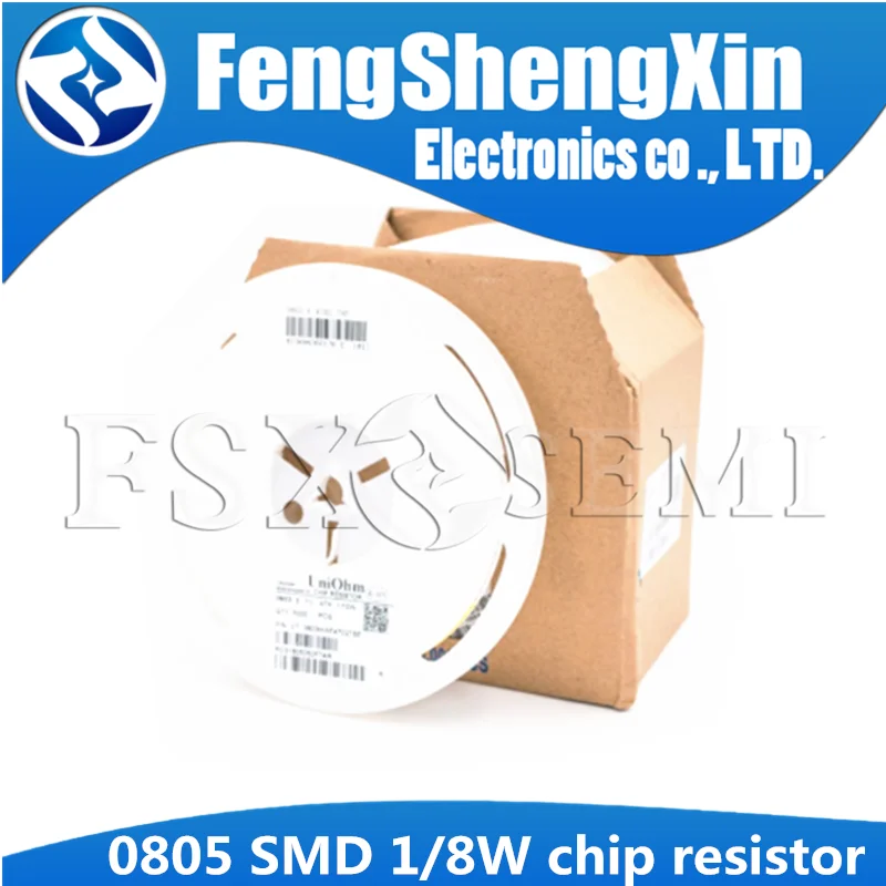 5000 шт./лот 0805 SMD 1/8 Вт резистор 0R ~ 10 м 1/2 0 1 100 150 220 330 Ом 1K 2 K 10K 100K 1R 10R 100R 150R 220R