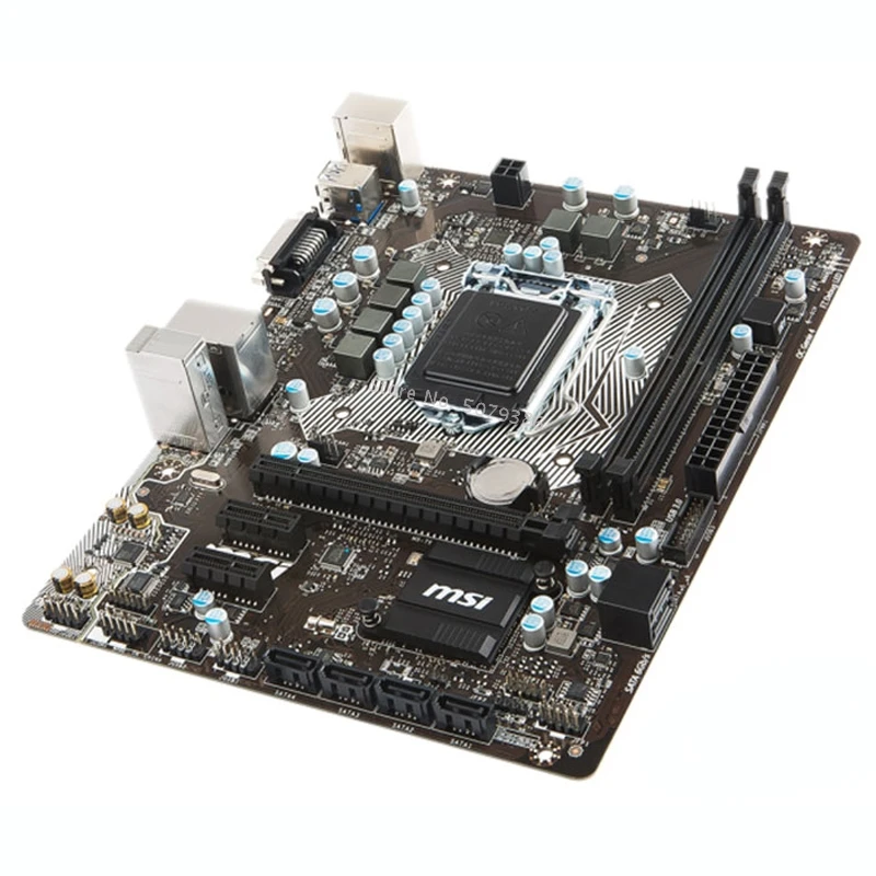 Материнская плата MSI B150M NANO Intel B150 LGA 1151 DDR3 32 ГБ Micro ATX PCI-E 3 0 SATA | Компьютеры и офис