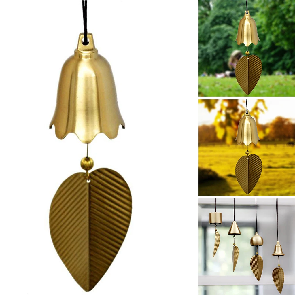 

Wind Chimes Bell Brass Yard Garden Decor Outdoor Hanging Home Garden Ornament Decor