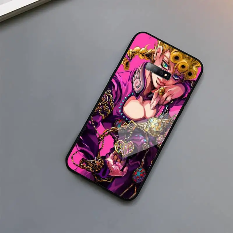 

JoJo's Bizarre Adventure JoJo Anime Phone Case Tempered glass For Samsung S6 S7 edge S8 S9 S10 e plus note8 9 10 pro