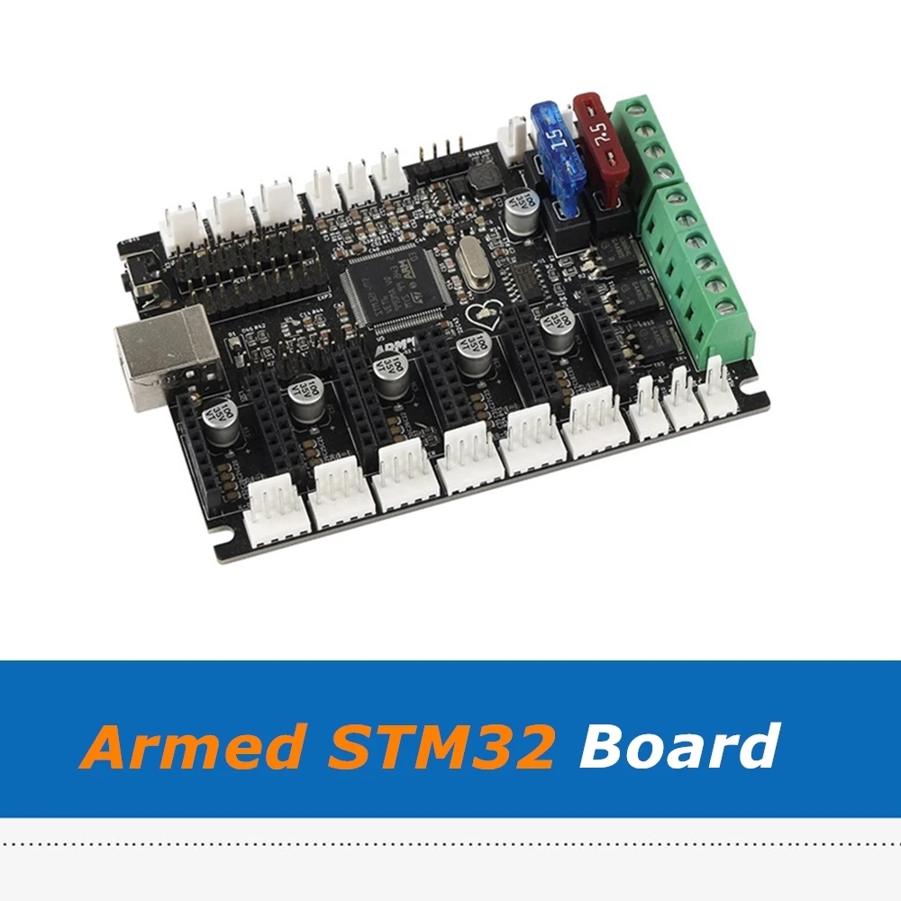 1pc armed stm32 board marlin 2 0 arduino 3d printer 32bit mainboard for diy prusa i3 mk3s mmu2s 3d printer parts free global shipping
