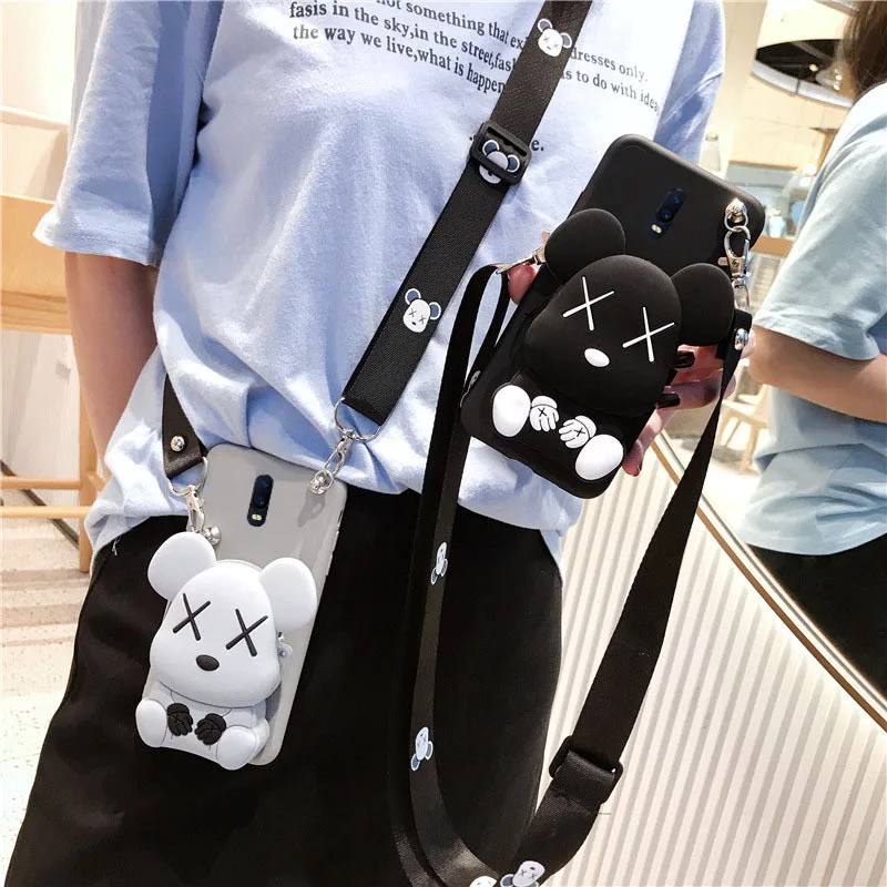 

Apply IPhone12 Case Pocket Wallet IPhone7/8Plus/XS Cartoon 11ProMax Protective Case 6.7 Soft Adhesive Protective Phone Case