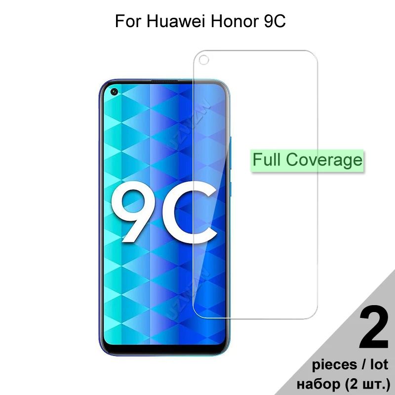 

Закаленное стекло для Honor 9C HD взрывозащищенное полноэкранное Защитное стекло для Honor 9C