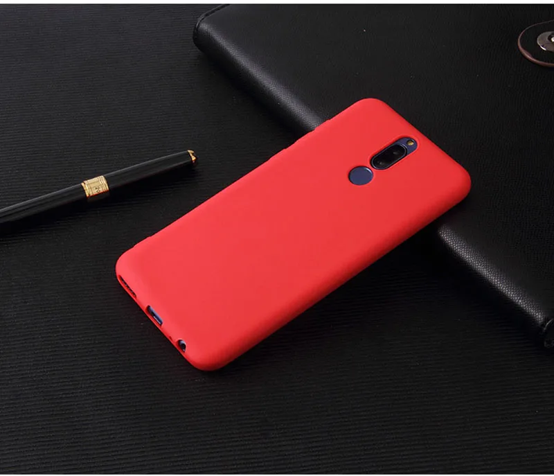 Чехол ярких цветов для Redmi Note 8 Note8 Pro Ультратонкий матовый однотонный чехол 8A