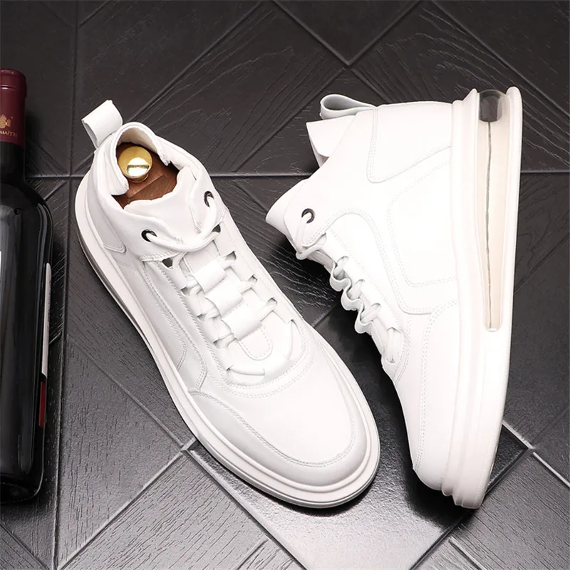 

Autumn Fashion Luxury Men Sneakers Air Cushioned High Tops Designer Casual Shoes Trainers Zapatillas Hombre