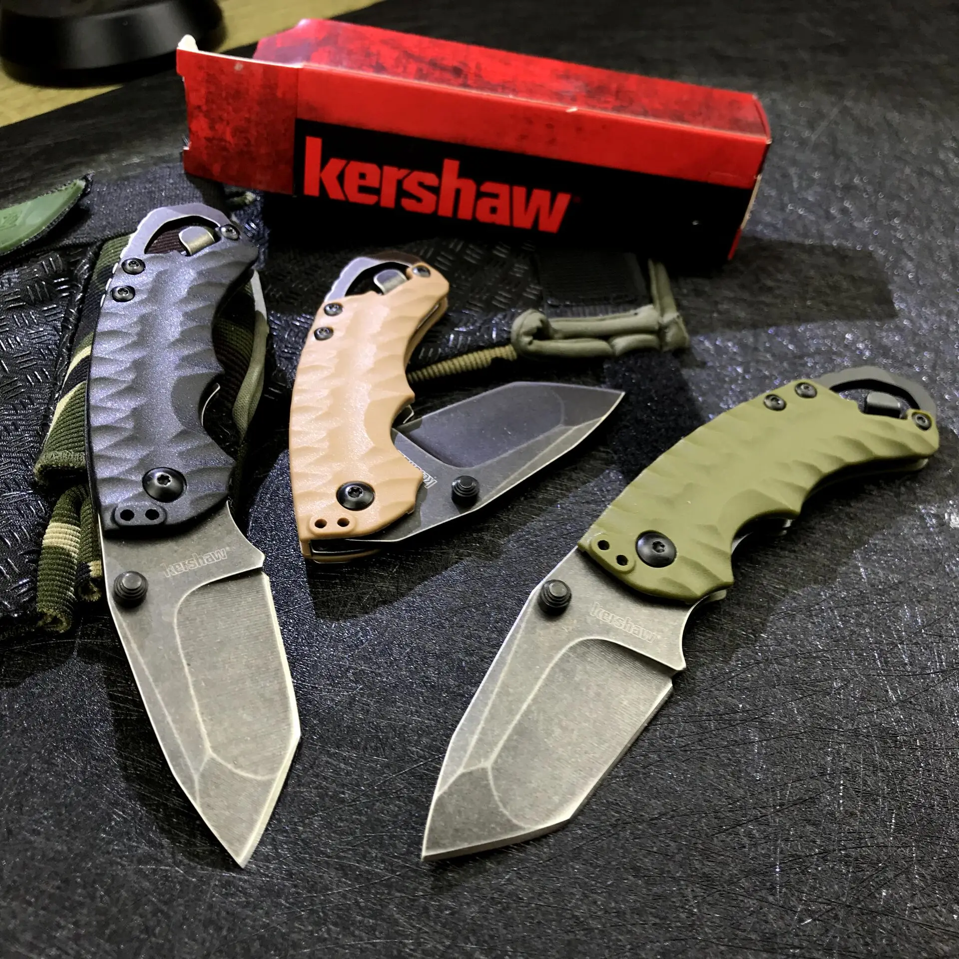 

Kershaw 8750 Folding Pocket Knives Stainless Steel Blade Aviation Aluminum Handle Edc Survival Jackknife Military Tactical Knife