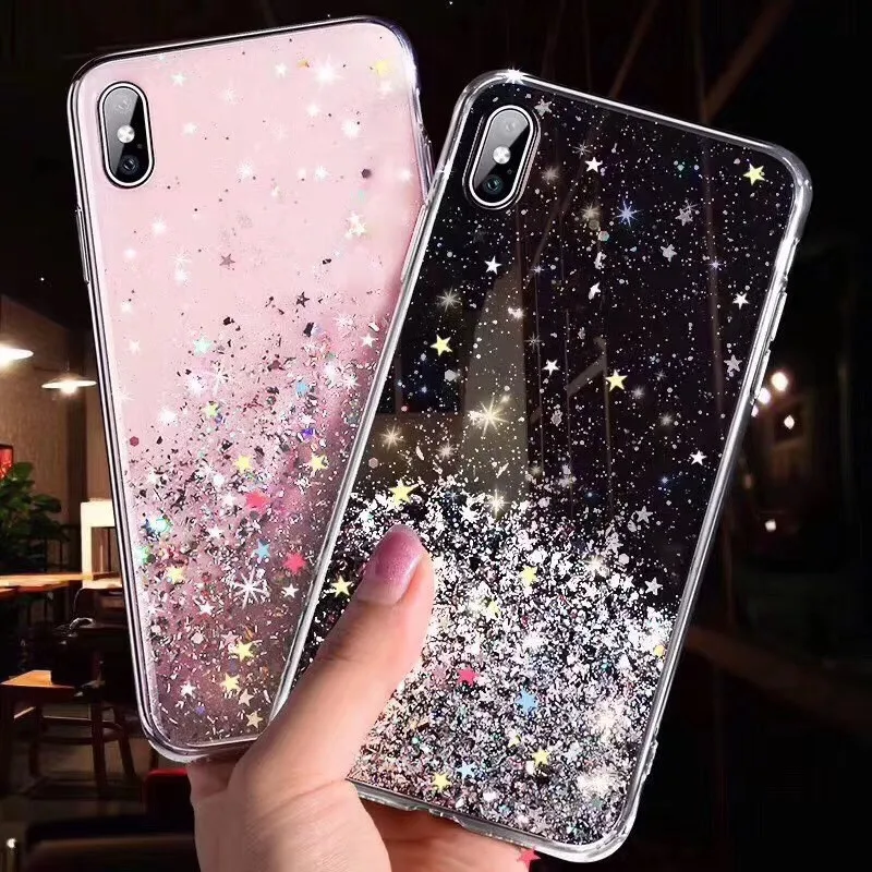 LANCHE Блестящий блестящий чехол для телефона Xiaomi mi A3 8 lite 9 se 6 6x Red k20 Pro мягкий