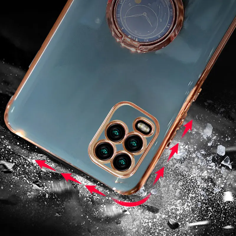 holder case for oppo realme 8 pro case soft silicone stand cover for realme 8 pro phone case realme8 pro shockproof fundas new free global shipping