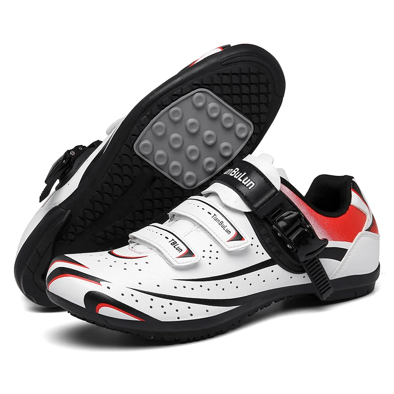 

2020 four seasons hot sale men's lockless mountain road bike cycling shoes breathable lightweight outdoor sports shoes