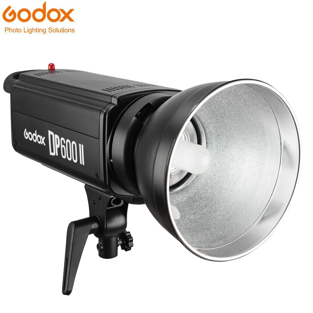 

Godox DP600II GN80 with X System Studio Speedlite Flash Light 110V or 220V input Power 600WS with Lamp and Standard Reflector