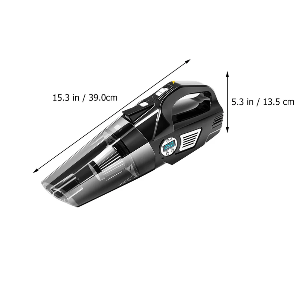 

4-in-1 Cordless Handheld Car Vacuum Cleaner Air Compressor Tire Inflator