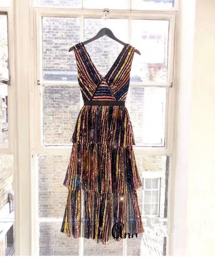 2020 Новое поступление блестками женское платье в наличии|Женские платья| |
